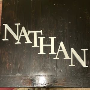 Wall Letters “NATHAN”